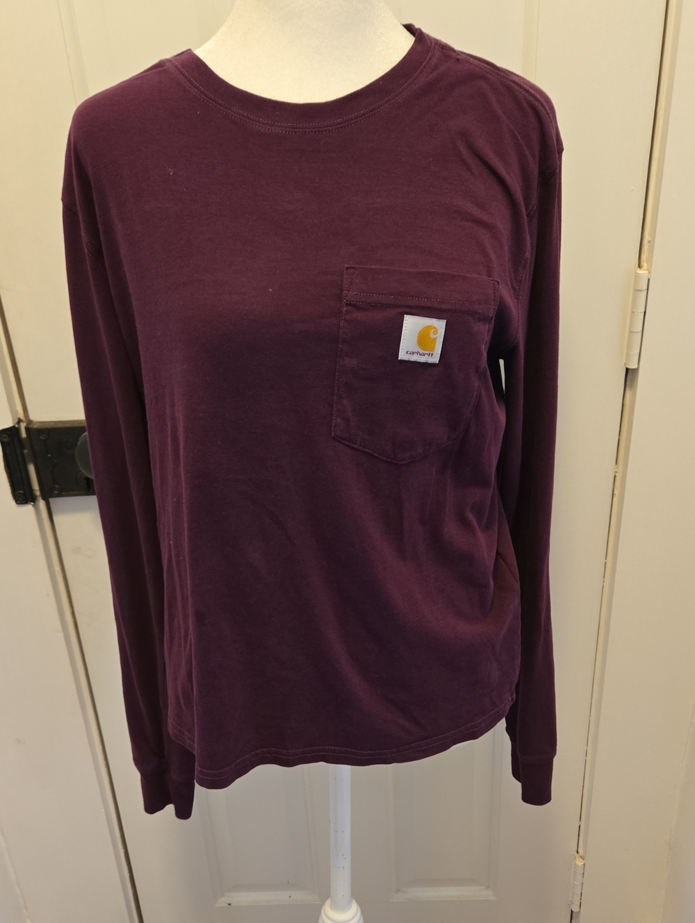 Women’s Carhartt Long Sleeve Pocket T-Shirt S